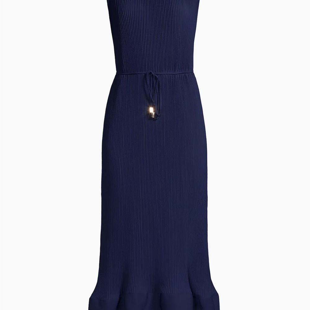 Milly pleated midi dress.